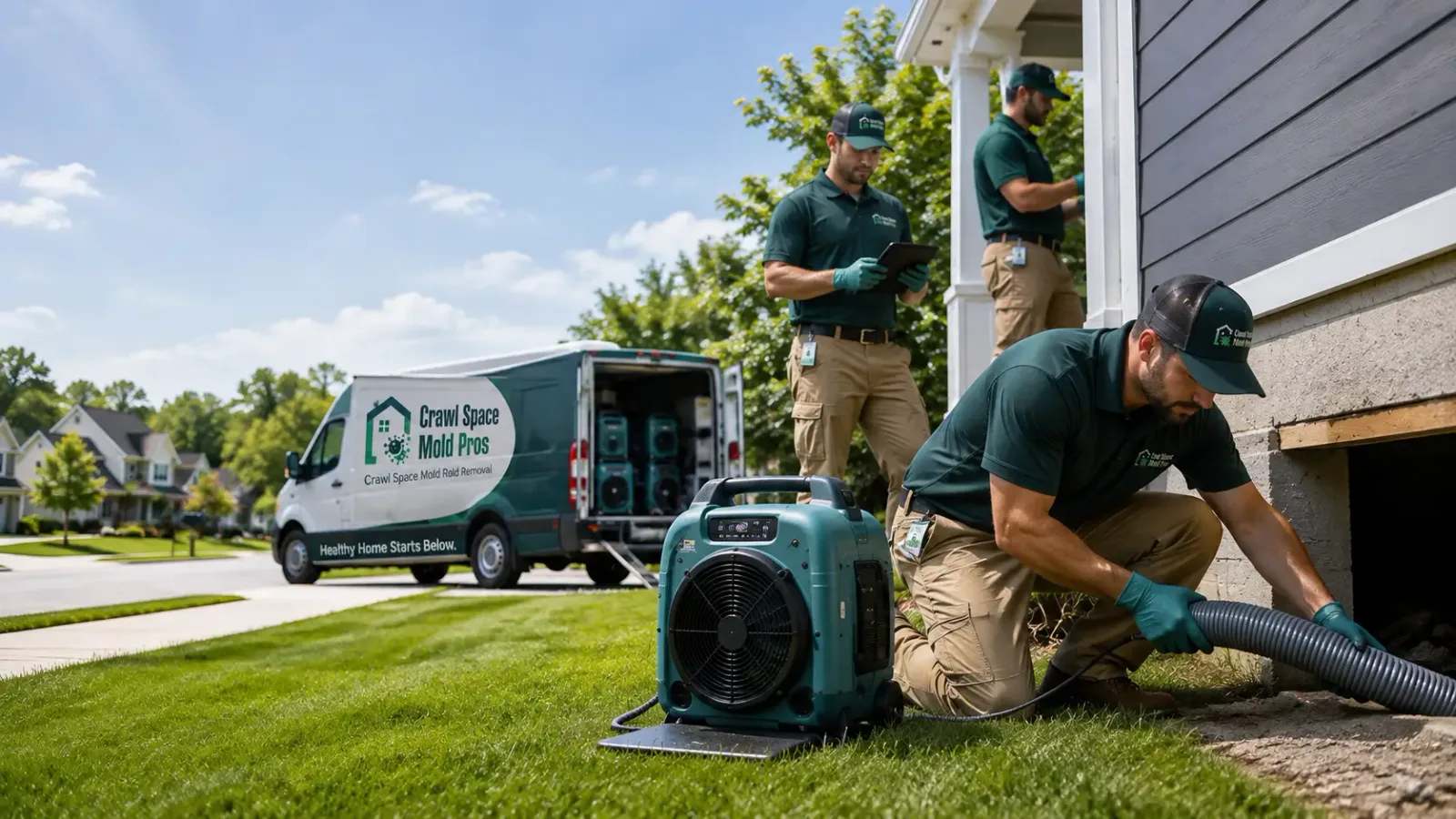 Crawl Space Mold Removal in Laramie, WY